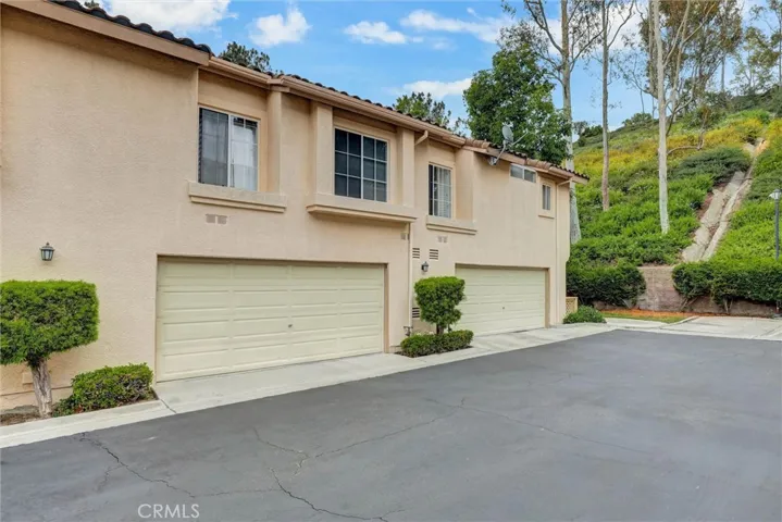 Spacious 2 Car Garage with cabinets