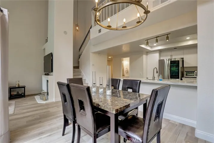Spacious Open Dining Area