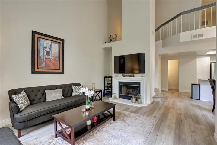 Cozy Gas Fireplace