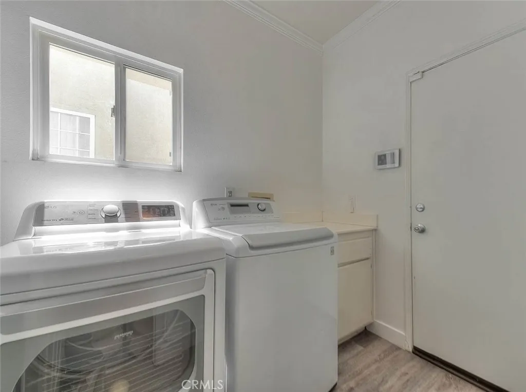 Inside laundry room