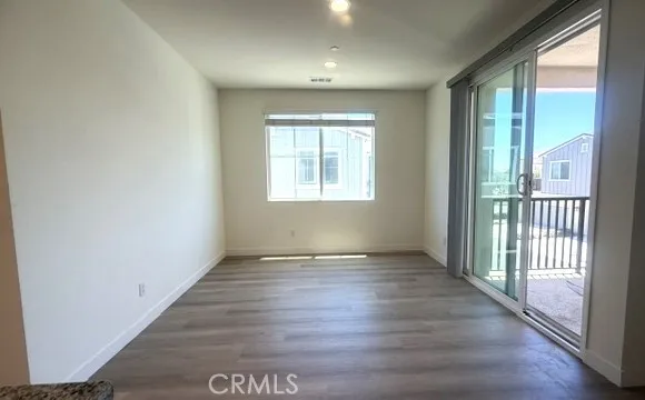 dining room connected a large balcony