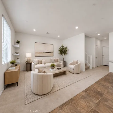 Staged Living Room
