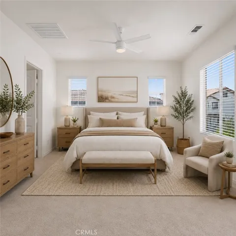 Staged Bedroom 1