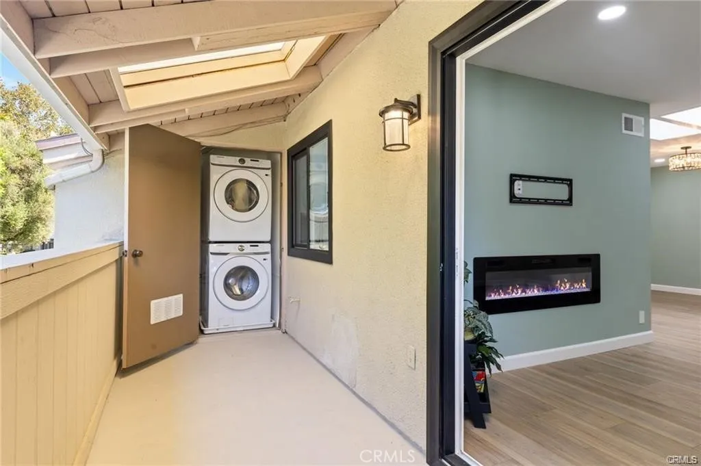 washer & dryer closet
