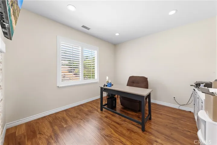 Retreat/office inside the primary bedroom