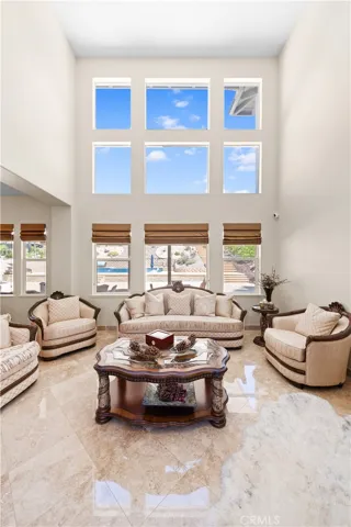 High vaulted ceilings