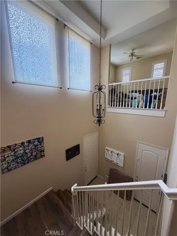 Stairs - Image digitally enhanced with AI to remove the seller's personal items for privacy.
