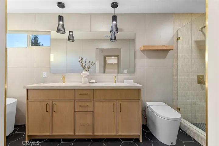Spa-inspired master bath.
