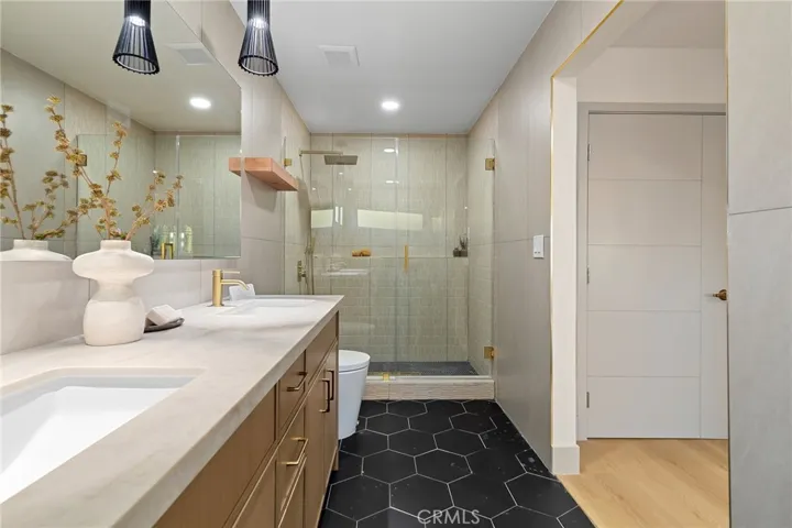 Spa-inspired master bath.
