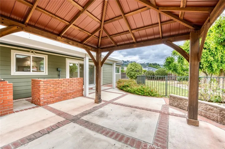 Backyard gazebo is perfect for outdoor entertaining or for relaxing in your own private retreat.