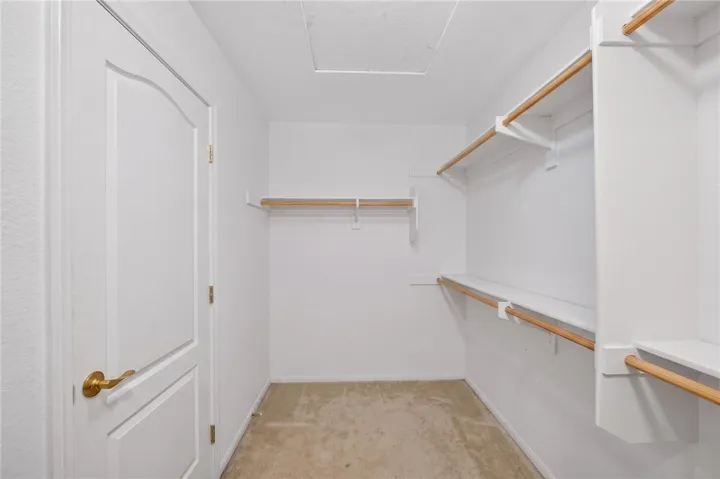 Primary Walk in Closet