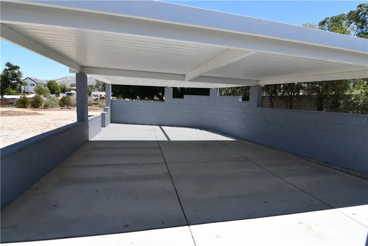 Covered Patio View #1