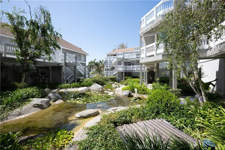 Serene View of Water Feature and Babbling Creek Right Outside Your Front Door