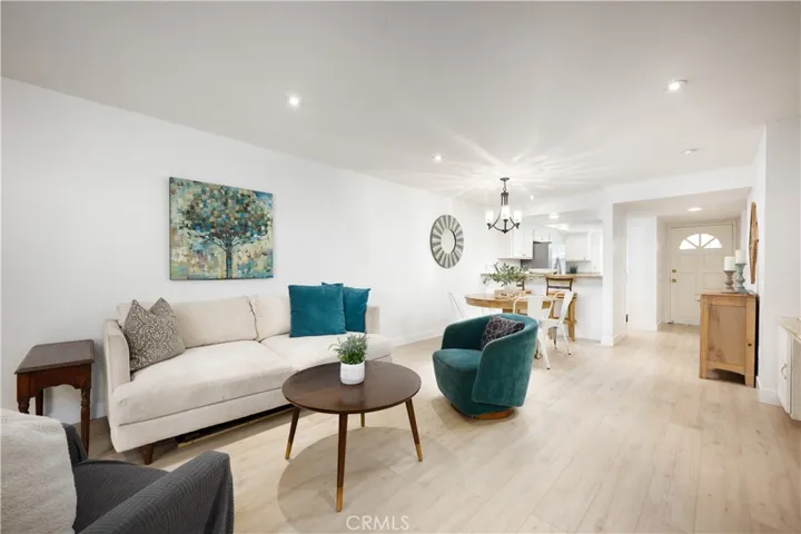 Light Bright & Airy Living with Walkout to Private Patio