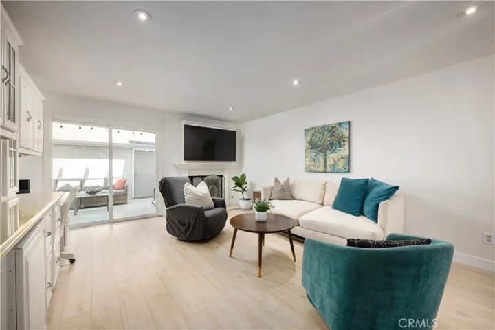 Light Bright & Airy Living with Walkout to Private Patio