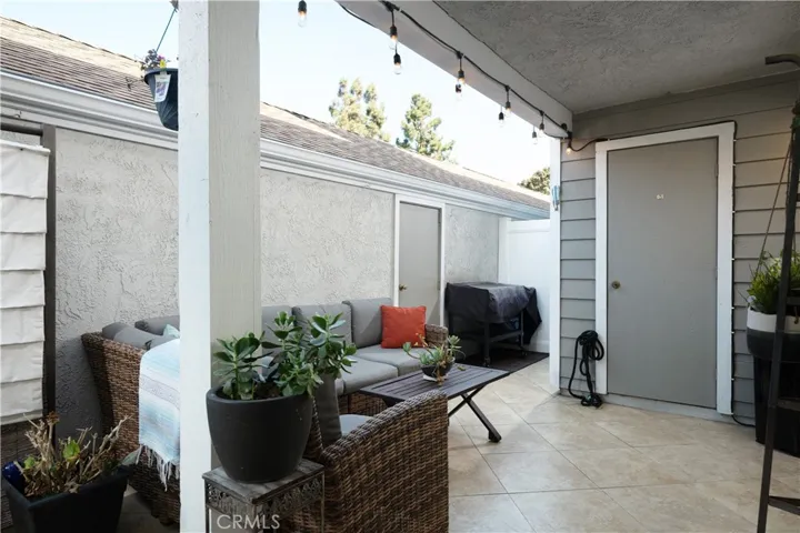 Additional Storage Closet on Private Patio