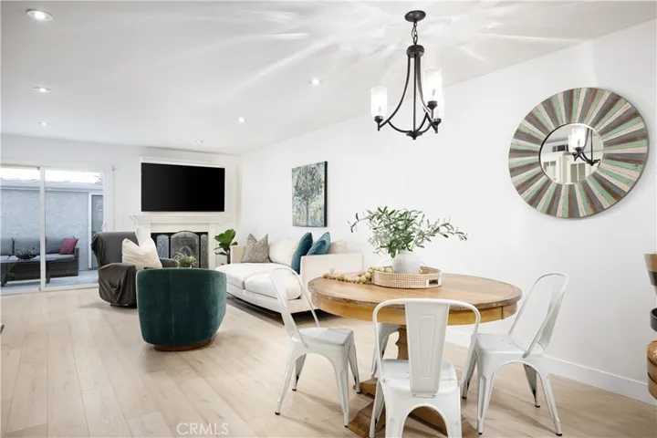 Light Bright & Airy Living with Walkout to Private Patio