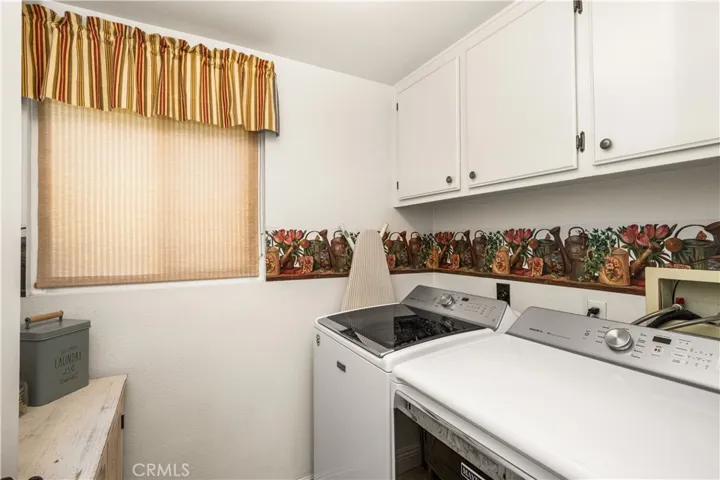 Downstairs laundry room