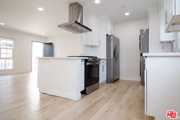 Kitchen with Refrigerator