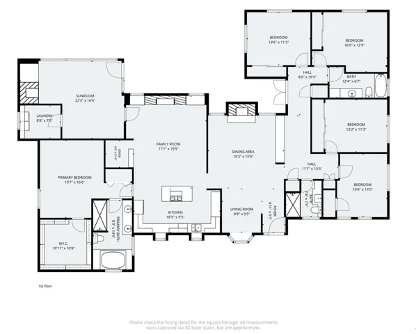 Flexible Single Story Floorplan