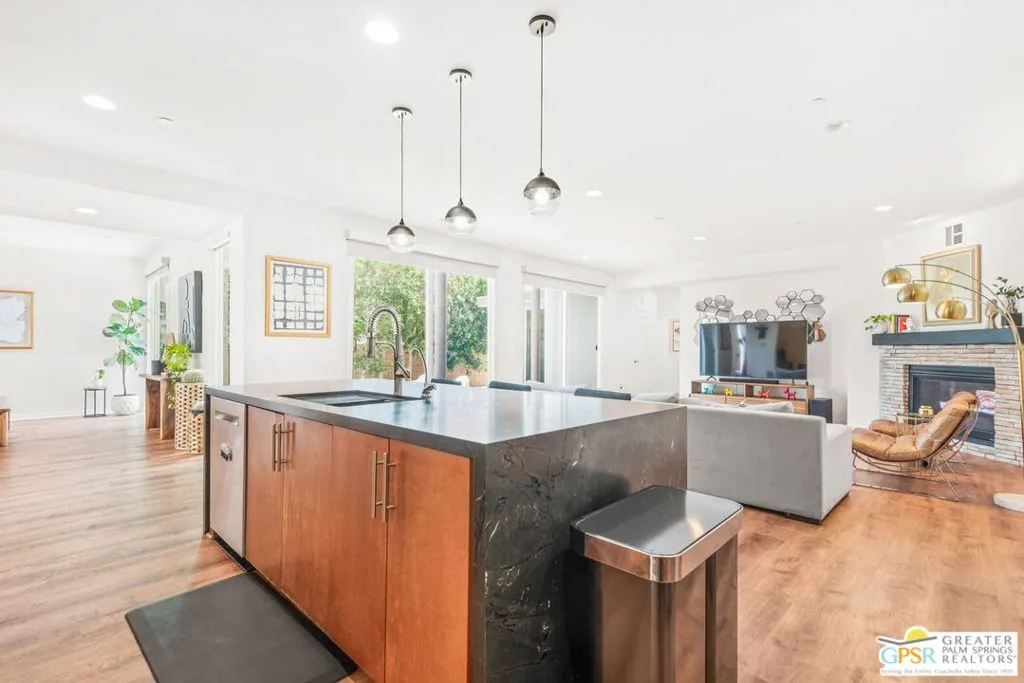 Kitchen looking to dining room