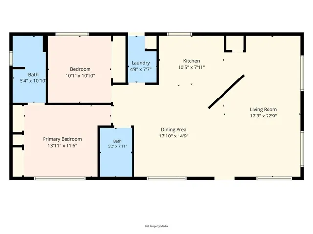 Floor plan 1152 Sq ft