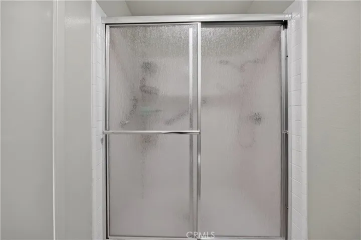 Primary bathroom shower.