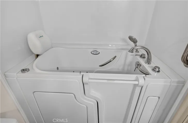 Upstairs bathroom tub.