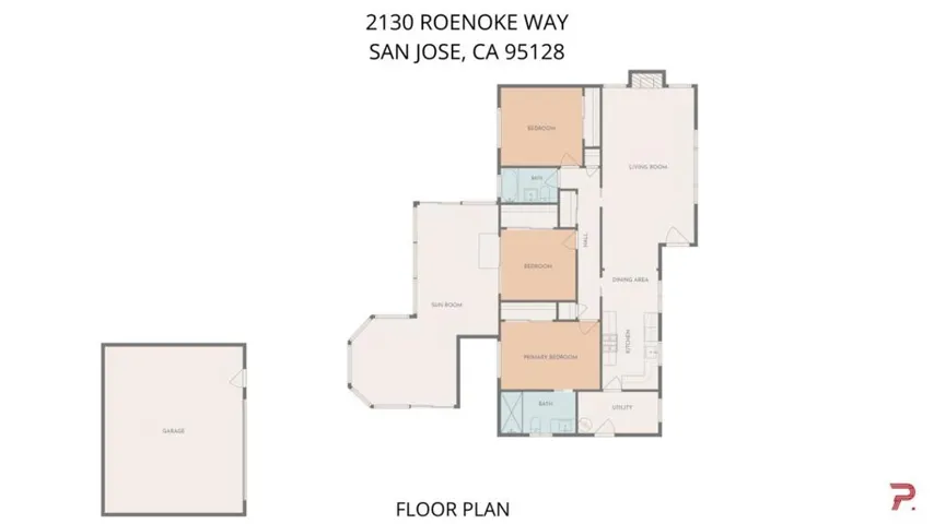 2130 Roenoke Way, San Jose, California 95128