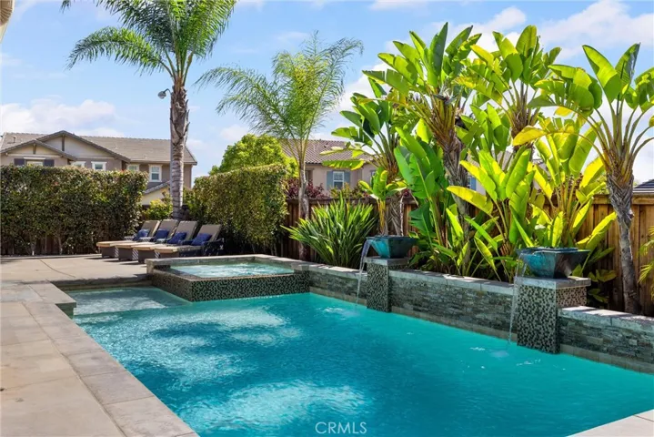 Heated pool and sap.