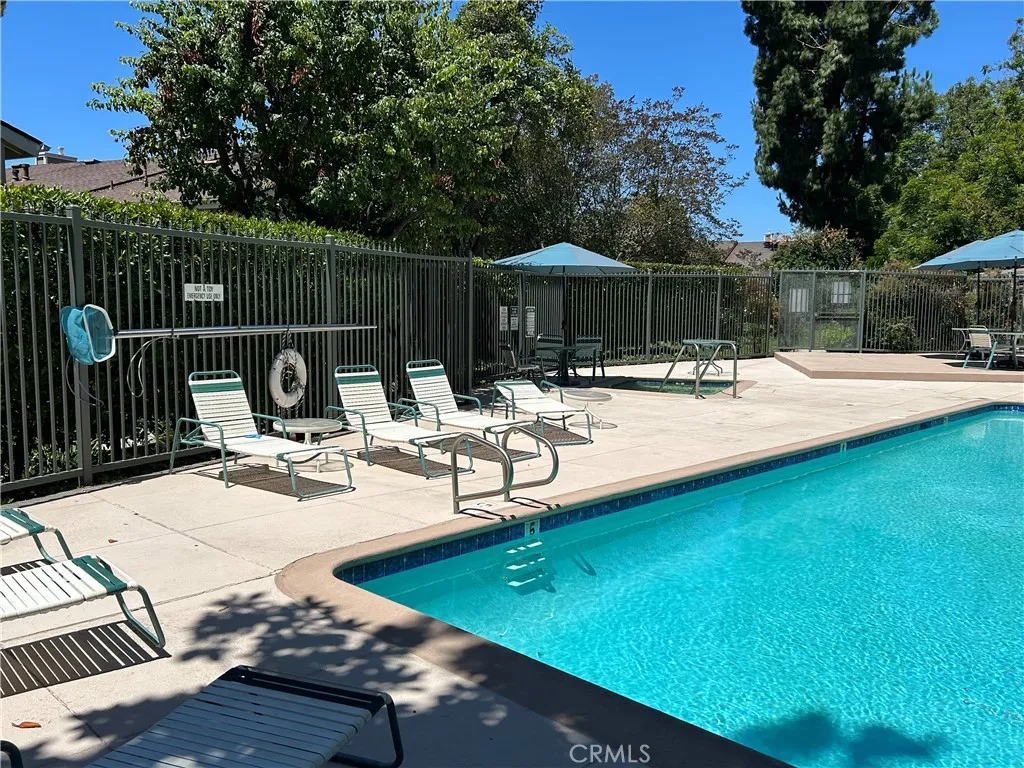 Pool and lounging area