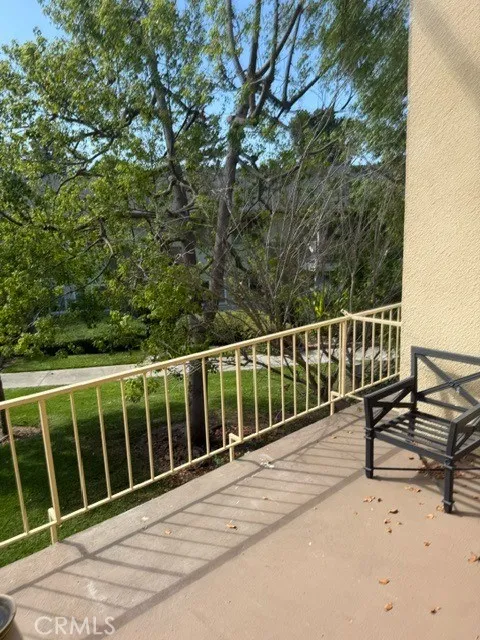View from upstairs patio