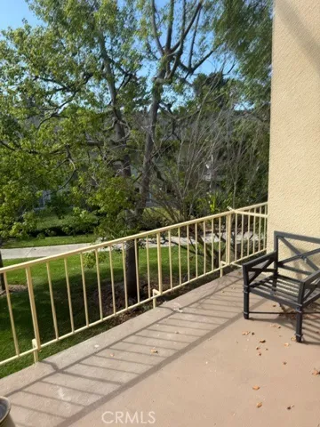 View from upstairs patio