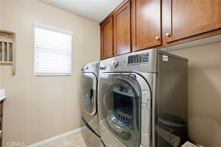 Laundry with Cabinets