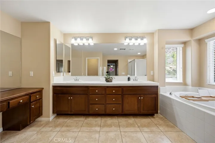 Massive Primary Bath with Separate Vanity