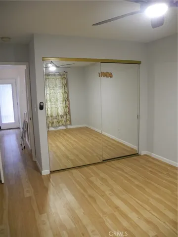 Front Bedroom with mirrored closet