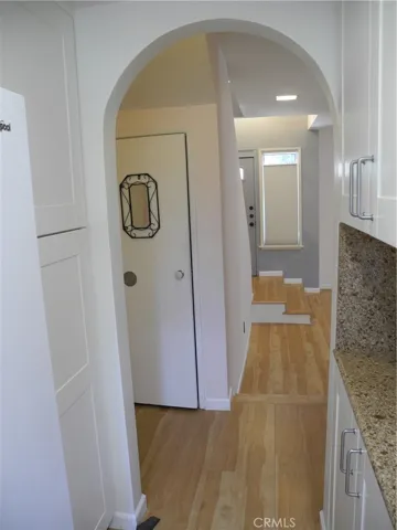 Exit from kitchen to garage