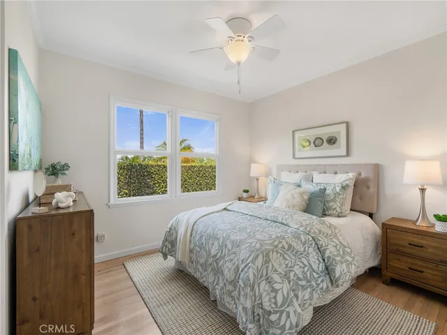 Second bedroom with views of the neighborhood tree tops.