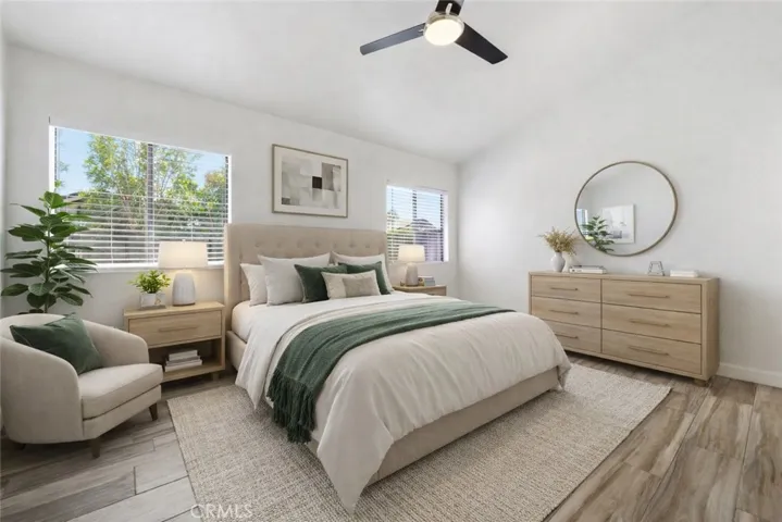 Bedroom Virtual staged photo