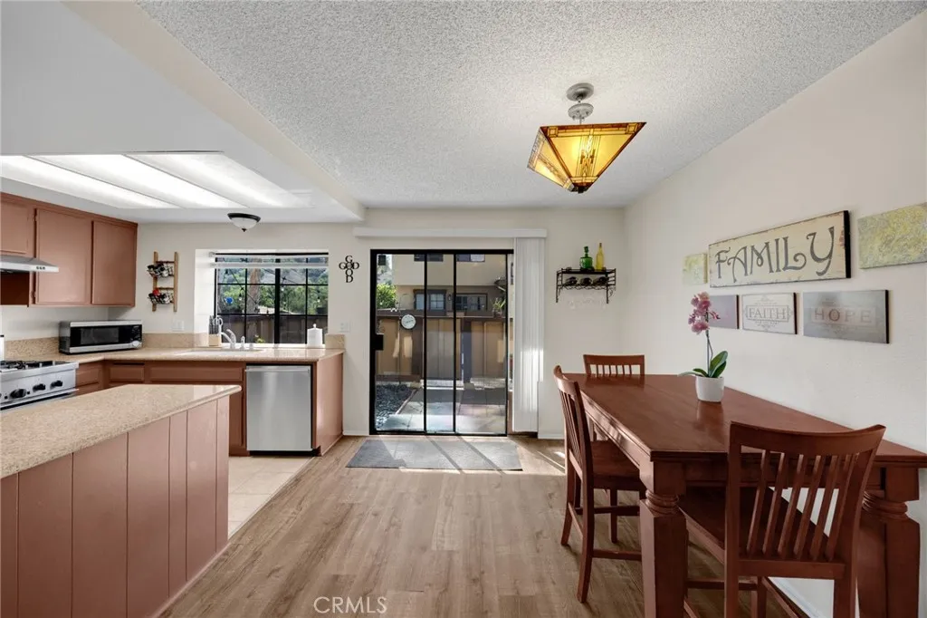 View of Kitchen & Dining Area