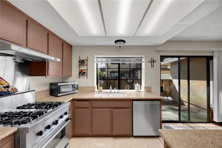 Kitchen with Stainless Steel Appliances
