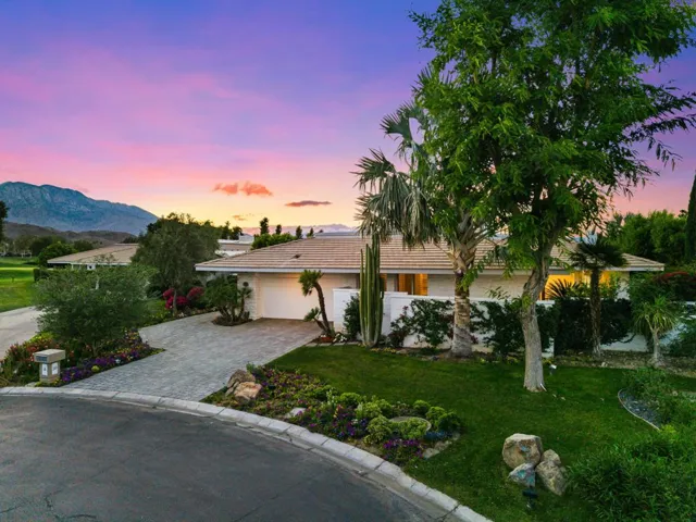 Home at twilight