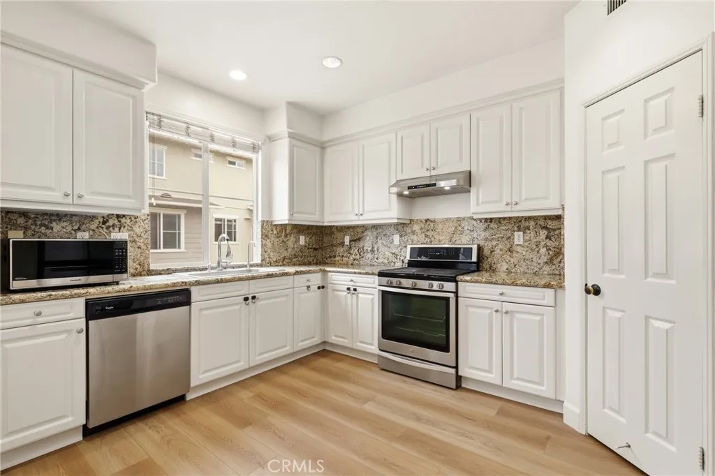 View of the kitchen