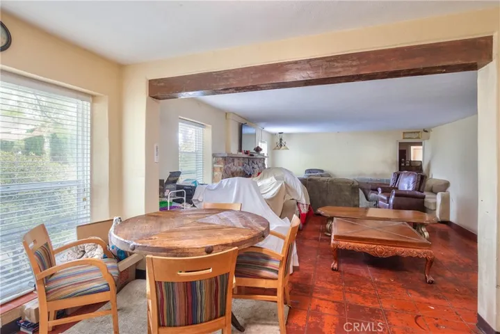 Exposed Wooden beam