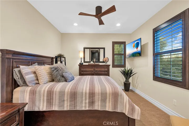 Guest bedroom with a view
