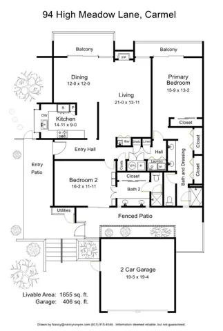 94 High Meadow Lane, Carmel, California 93923