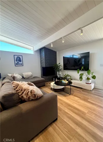 Living Area with fireplace