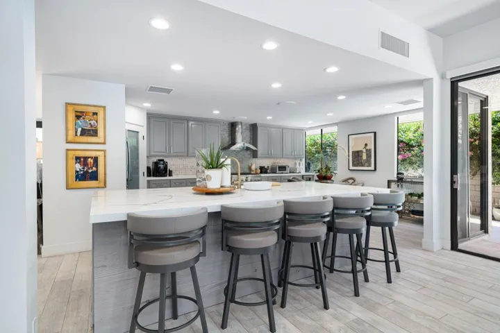 Kitchen with Bar Seating
