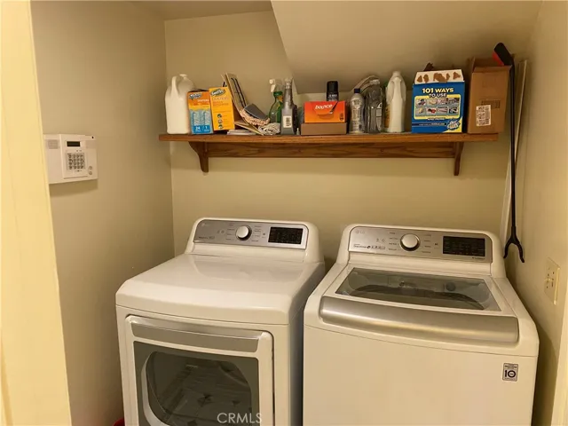 individual laundry area