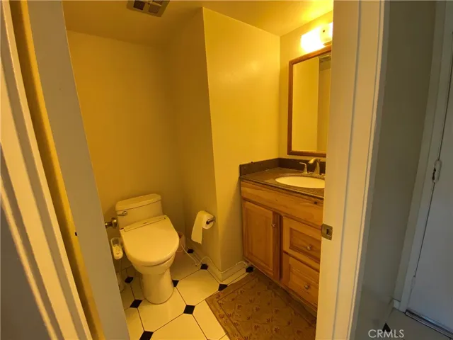 downstairs half bath